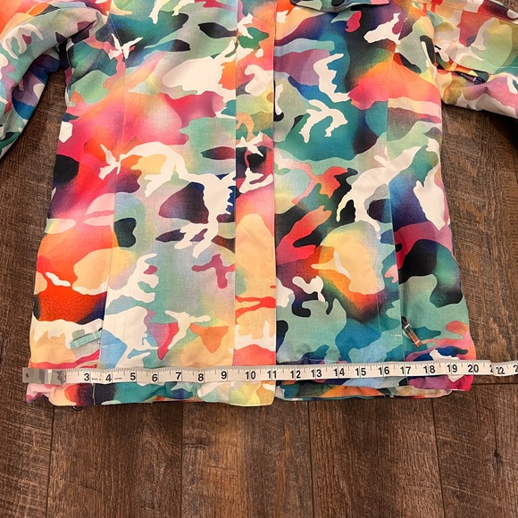 Roxy Multicolor Hooded Jacket - Picture 6 of 7